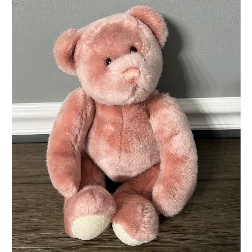 Gund Pink Teddy Bear Plush Stuffed Animal Toy Dusty Rose 41696